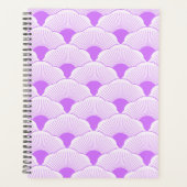 Coucher de soleil, violet tonique, texture béton (Devant)
