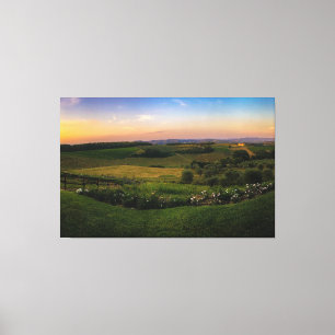 coucher de soleil Vue de la nature toile étirée Im