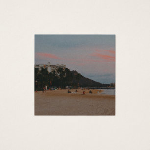 Coucher de soleil Waikiki Pastel