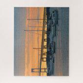 Coucher du soleil à Newport, RI - puzzle (Vertical)