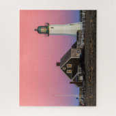 Coucher du soleil au puzzle de Scituate (Vertical)