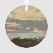 Coucher du soleil, baie de Saco (dos)