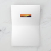 Coucher du soleil de carte d'inspiration (Intérieur)