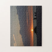 Coucher du soleil de Côte du Golfe - puzzle de la (Vertical)
