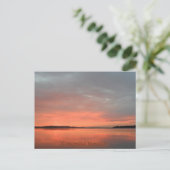 coucher du soleil de la carte postale (Debout devant)