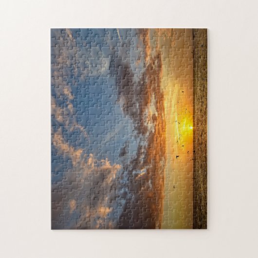 Coucher du soleil de la Floride - puzzle (Vertical)