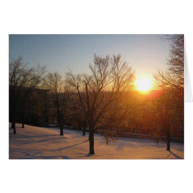 Coucher du soleil de mars à RPI (Devant horizontal)