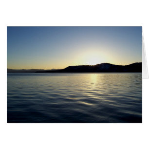 Coucher du soleil de Tahoe