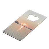 Coucher du soleil de Vermilion de lac (Dos Angle)