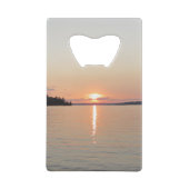 Coucher du soleil de Vermilion de lac (Dos)