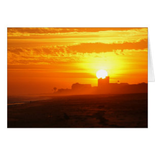 Coucher du soleil donnant sur Emerald Isle