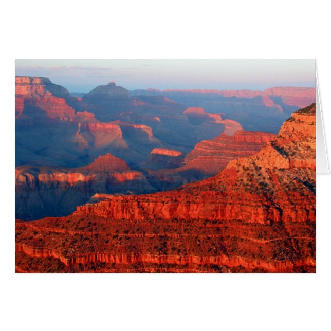 coucher du soleil du grand canyon (Devant horizontal)