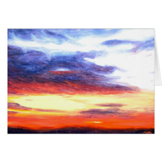 Coucher du soleil en décembre 2006