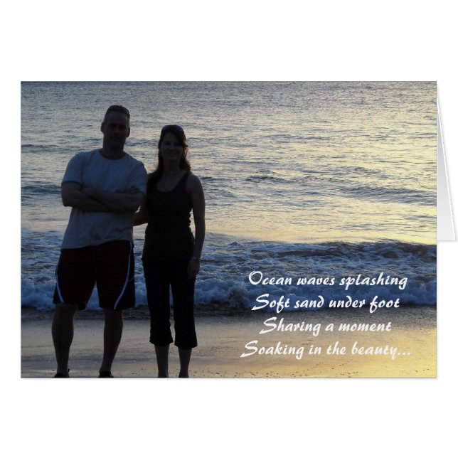 Coucher du soleil et rivage (Devant horizontal)