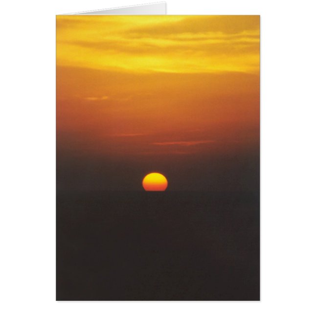 Coucher du soleil - la mer Méditerranée (Devant)