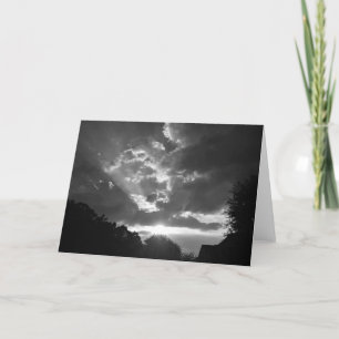 Coucher du soleil/Noir, carte
