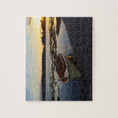 Coucher du soleil rêveur du puzzle PT11 (Vertical)