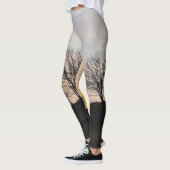 Coucher du soleil sur la colline - Leggings pour l (Gauche)