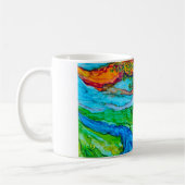 Coucher du soleil sur la tasse de café de (Gauche)