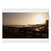 Coucher du soleil sur le pilier