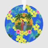 Coucher du soleil tropical (dos)