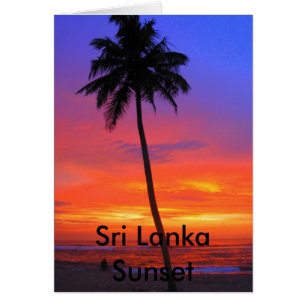 Coucher du Sri Lanka