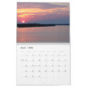 Couchers du soleil sur le calendrier du Golfe du (Mar 2026)