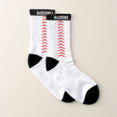 Couches de baseball Nom d'équipe personnalisé ou S (Paire)