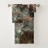 Couches de cristaux Brown coupées (En situation)