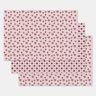 Couches de l'ensemble de papier d'enveloppement ca