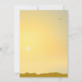 Couches de soleil de la carte de réception 3,5 x 7 (Dos)