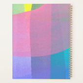 Couches peintes Pink Planificateur personnalisé (Dos)