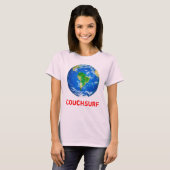 Couchsurf T-shirt (Voorkant volledig)