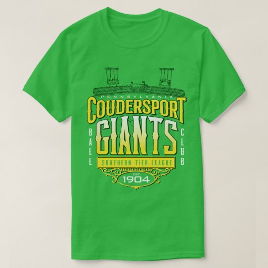 Coudersport Giants T-shirt (Design voorkant)