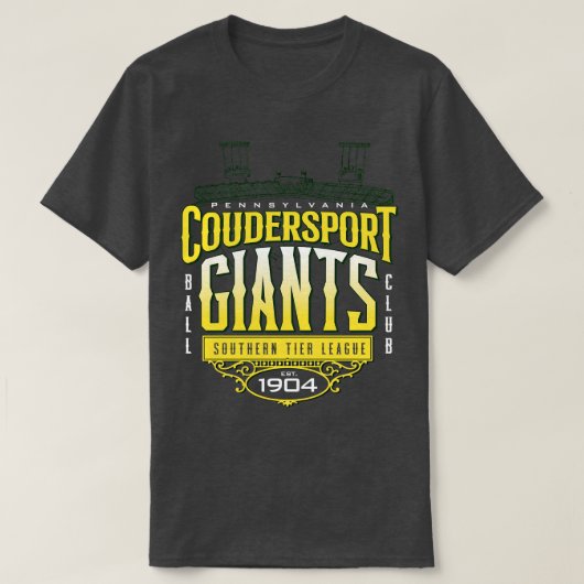 Coudersport Giants T-shirt (Design voorkant)