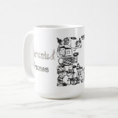 Coudre Avec Mug De Tissu (Devant gauche)