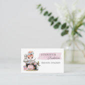 Coudre Carte de visite concepteur de mode (Debout devant)