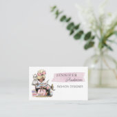 Coudre Carte de visite concepteur de mode (Debout devant)