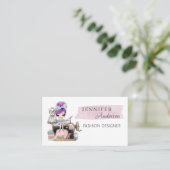 Coudre Carte de visite concepteur de mode (Debout devant)