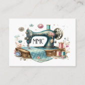 Coudre, Crochet, Carte de visite de couette (Devant)