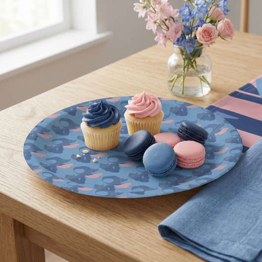 Coudre des assiettes en papier