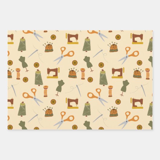 Coudre des notes emballer du papier (Devant)