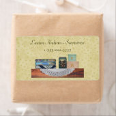 Coudre Étiquette (En situation)