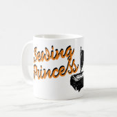 Coudre la princesse Mug (Devant gauche)