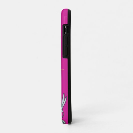 Coudre le coque iphone pourpre (Dos/Gauche)