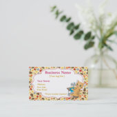 Coudre le modèle de carte de visite (Debout devant)