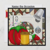 Coudre si joli Invitation - SRF (Devant / Derrière)