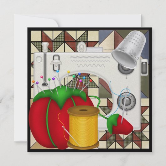 Coudre si joli Invitation - SRF (Devant)