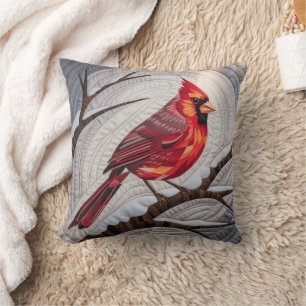 Couette cardinale et oreiller à lancer - Cardinal
