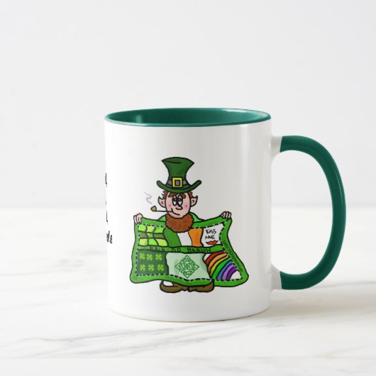 Couette Irlandaise & Mug Leprechaun Avec Bénédicti (Droite)